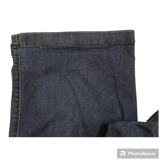 J. Jill Patch Pocket Wide Leg Jeans - Picture 4 of 6
